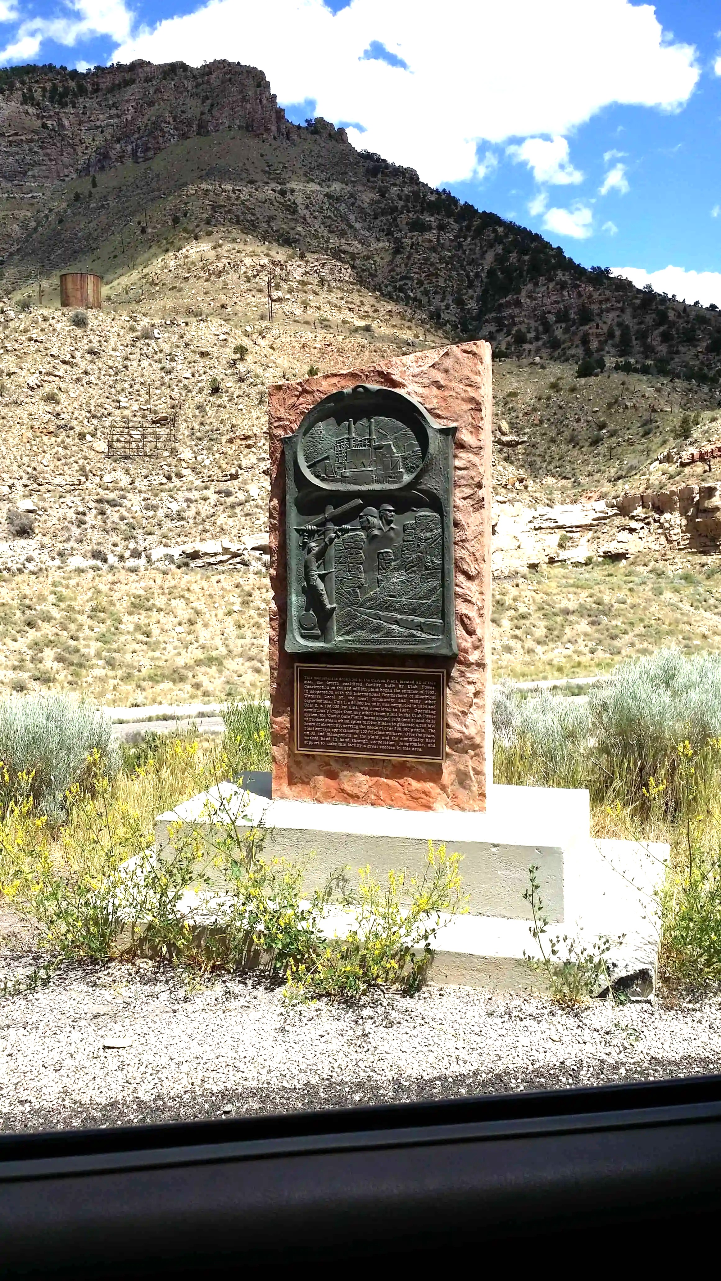 Castle Gate Historic Marker / Viewpoint