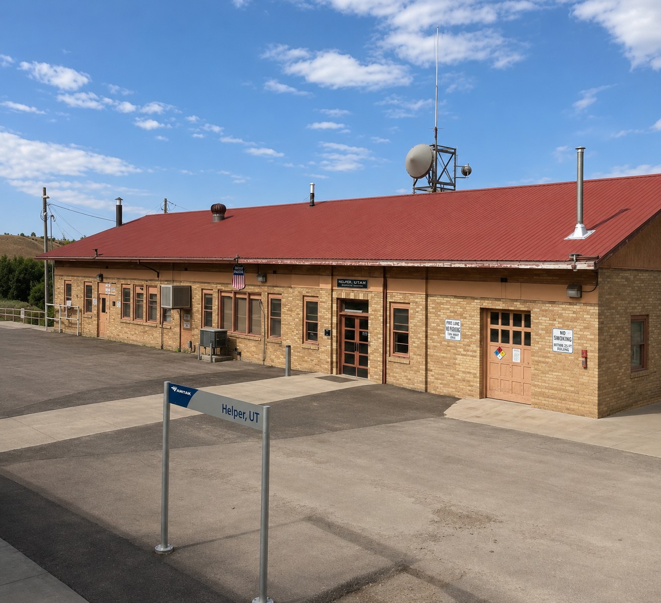 Helper Amtrak Station